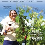 Géraldine Vignobles Lopez en couverture magazine Gilbert & Gaillard Chateau de l Hermitage vin bio Bordeaux