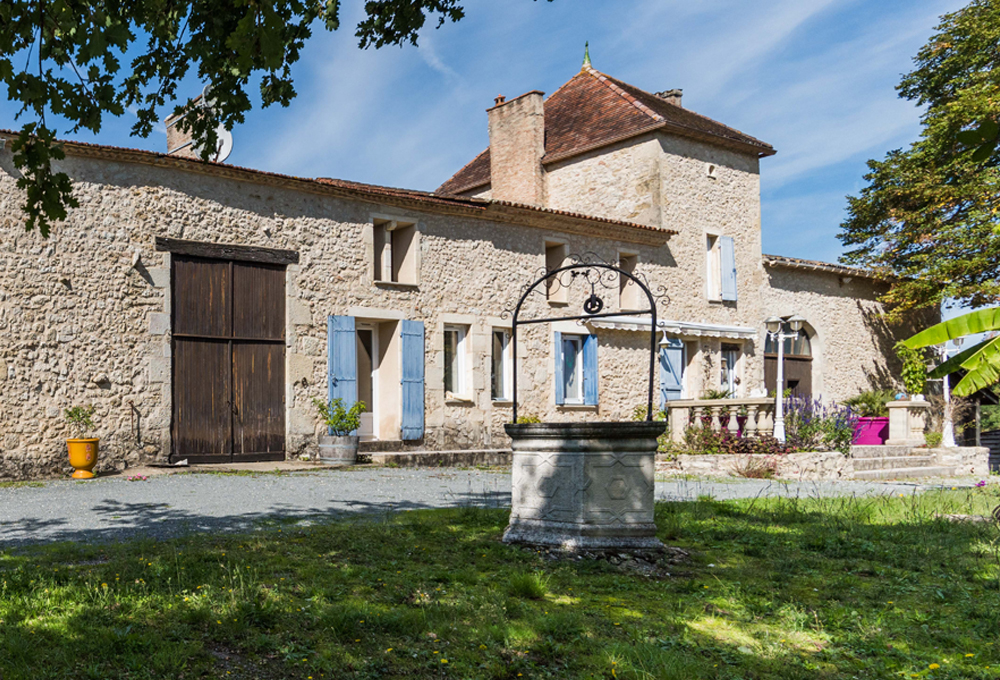 Propriété visite Vignobles Lopez Château de l'Hermitage vin bio Bordeaux 