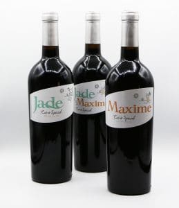 Cuvée vin bio Jade et Maxime 2015