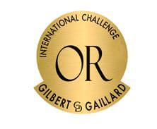 Médaille or Gilbert et Gaillard